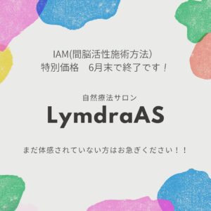 IAM特別価格まもなく終了！！