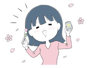 春が好きになりました。