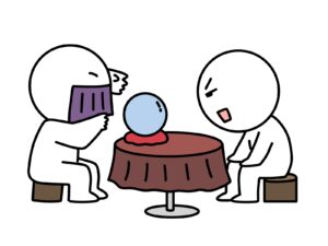 占いの前にはIAM