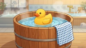 桶は丸かった！