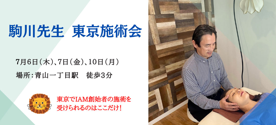 駒川先生 東京施術会